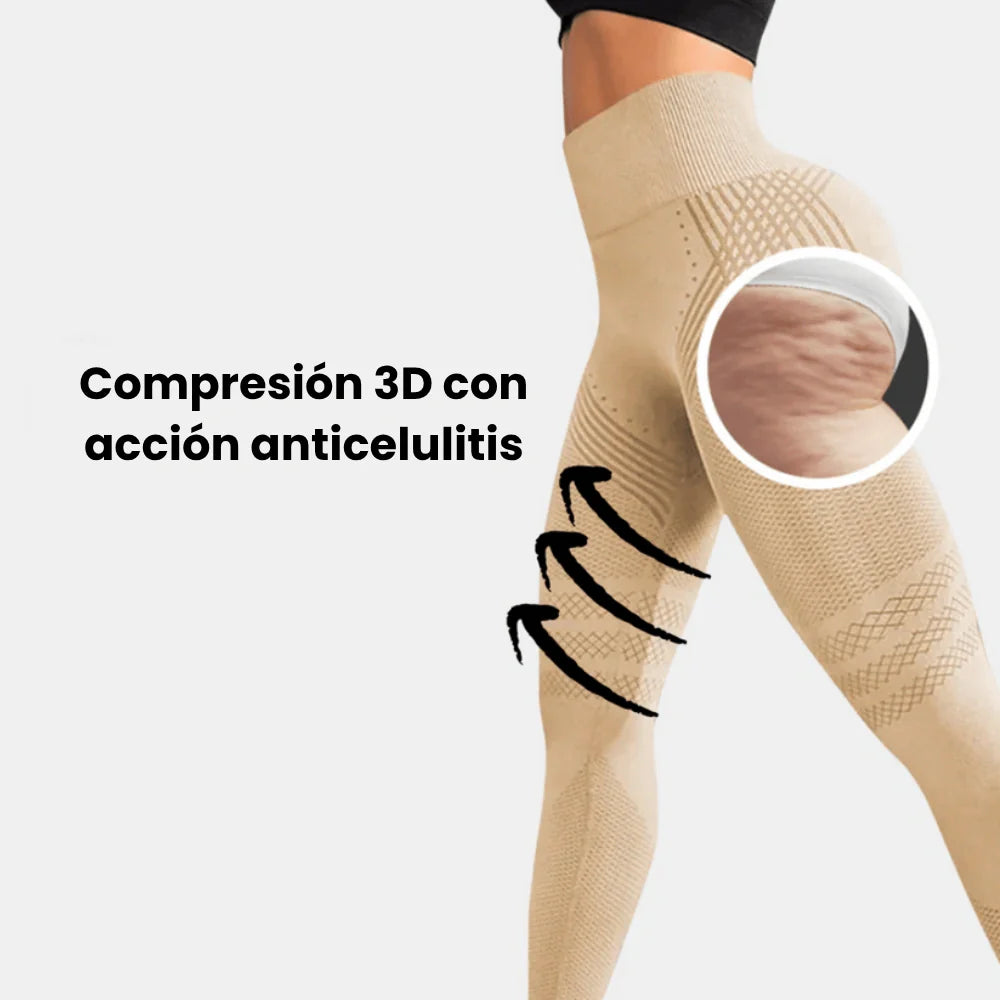 Legging 3D Celluout™ – Redefine tu silueta sin esfuerzo